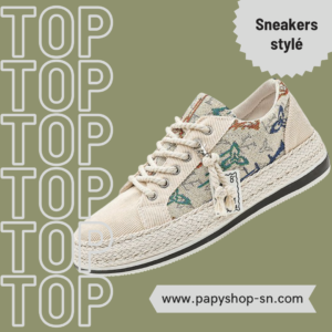 Baskets Stylé Beige