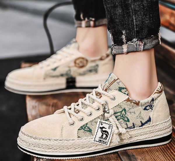 Baskets Stylé Beige