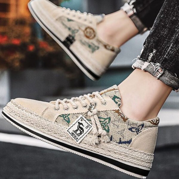 Baskets Stylé Beige