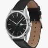 Lacoste Montre Analogique à Quartz pour Homme Collection Vienna avec Bracelet en Cuir Noir - 2011047