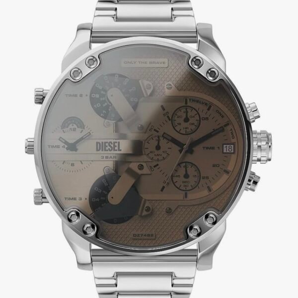 Diesel Mr. Daddy Montre pour Homme, Mouvement Multifonctionnel