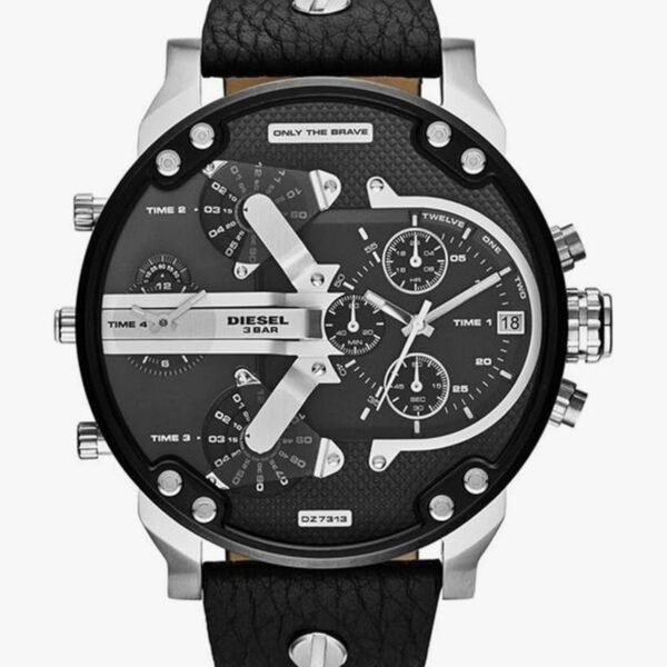 Diesel Mr. Daddy Montre pour Homme, Mouvement Multifonctionnel