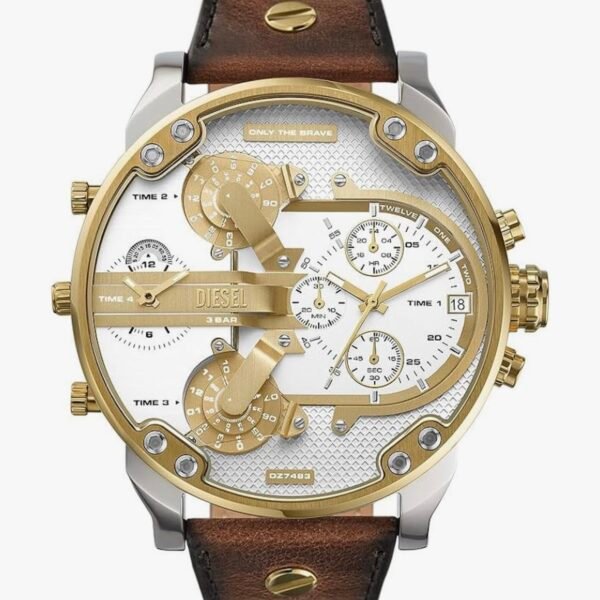 Diesel Mr. Daddy Montre pour Homme, Mouvement Multifonctionnel