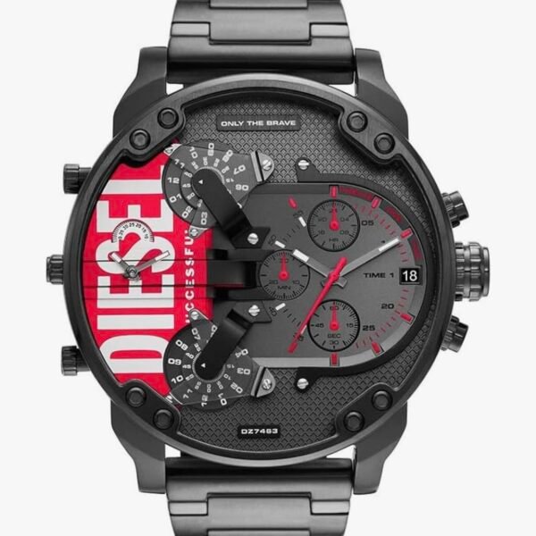 Diesel Mr. Daddy Montre pour Homme, Mouvement Multifonctionnel