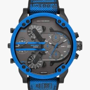Diesel Mr. Daddy Montre pour Homme, Mouvement Multifonctionnel
