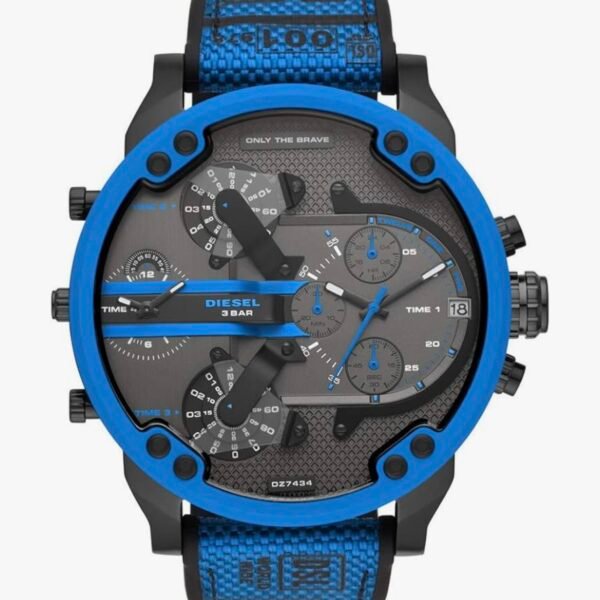 Diesel Mr. Daddy Montre pour Homme, Mouvement Multifonctionnel