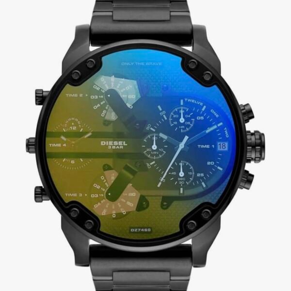 Diesel Mr. Daddy Montre pour Homme, Mouvement Multifonctionnel
