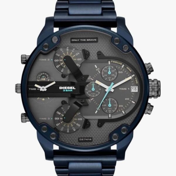 Diesel Mr. Daddy Montre pour Homme, Mouvement Multifonctionnel