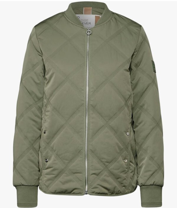 Street One Blouson avec Motif matelassé Femme