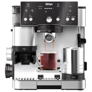 NINJA Machine à café Luxe Essential 2-en-1, Latte, Cappuccino et Espresso