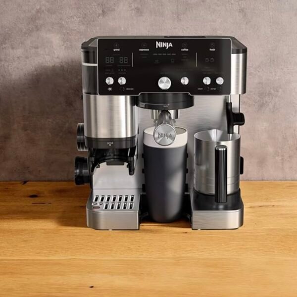 NINJA Machine à café Luxe Essential 2-en-1, Latte, Cappuccino et Espresso