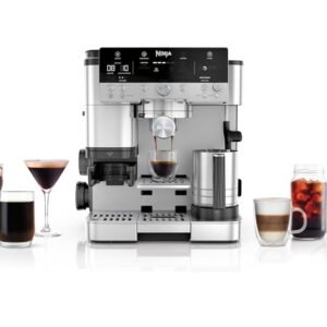 NINJA Machine à café Luxe Premier 3-en-1, Latte, Cappuccino