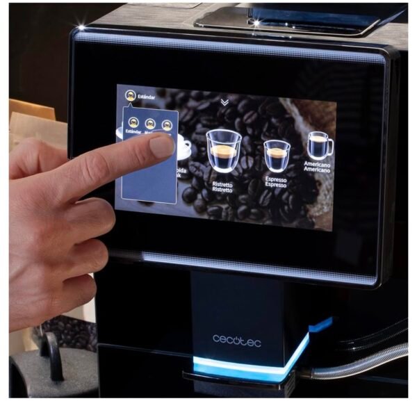 Cecotec Cafetière super-automatique Cremmaet Touch OCS. Expresso, 1500W