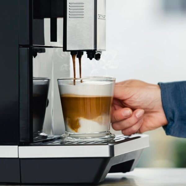 Cecotec Cafetière super automatique Cremmaet Tempo. Machine à café super automatique avec écran TFT 7".