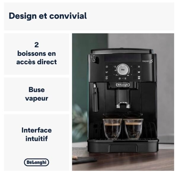 De'Longhi Magnifica S ECAM11.112.B, Machine à Café Automatique
