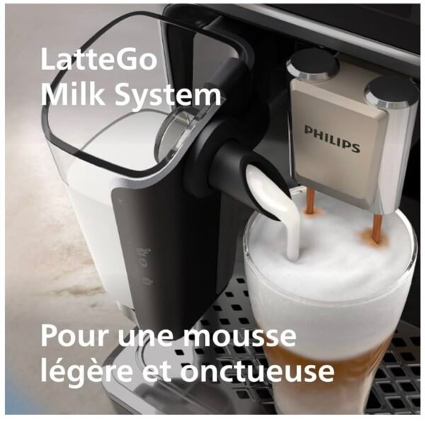 Philips Machine à Expresso Entièrement Automatique 5500 Series – 20 Boissons Chaudes et Glacées