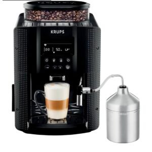 Krups Essential Machine à café à grain, Broyeur à grain, Cafetière Expresso