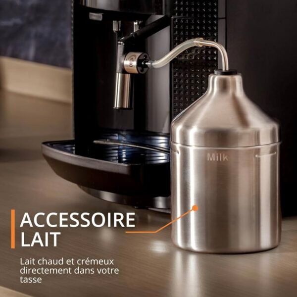 Krups Essential Machine à café à grain, Broyeur à grain, Cafetière Expresso
