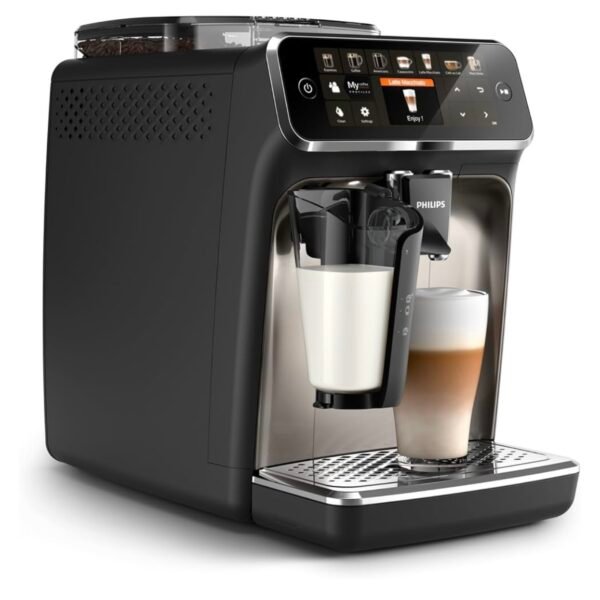 Philips Série 5400 Machine Expresso - Café à Grain - LatteGo Mousseur à Lait, 12 Spécialités de Café