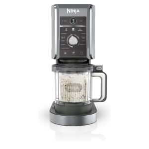 Ninja CREAMi Deluxe Sorbetière machine à desserts glacés 3 bacs, 10 fonctions,crème glacée...