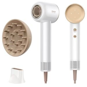 DREAME Hair Glory Combo Sèche-Cheveux Professionnel, Séchage Rapide