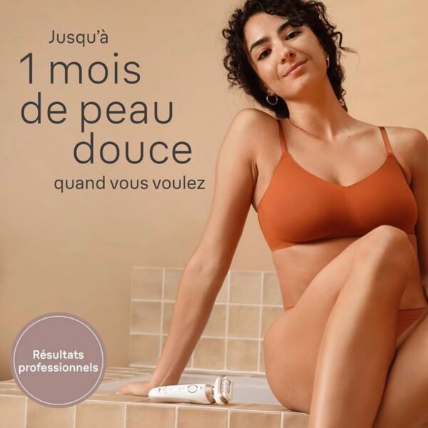 Braun Silk-épil 9 Flex, Épilateur Avec Tête Flexible À 360°