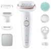 Braun Silk-épil 9 SkinSpa, Épilateur Avec Tête Pivotante