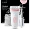 Braun Silk-épil 7, Épilateur Avec Tête Large Pour Épilation Facile