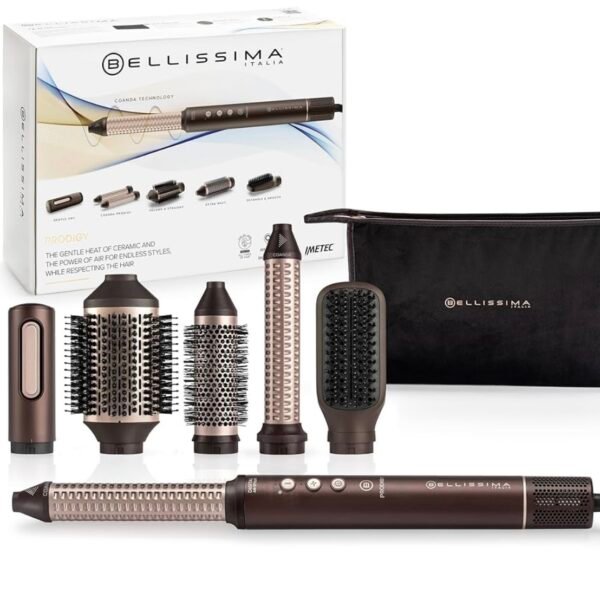 Bellissima Brosse Soufflante Styler Prodigy 1200W Pré Séchage, Boucles, Ondulations