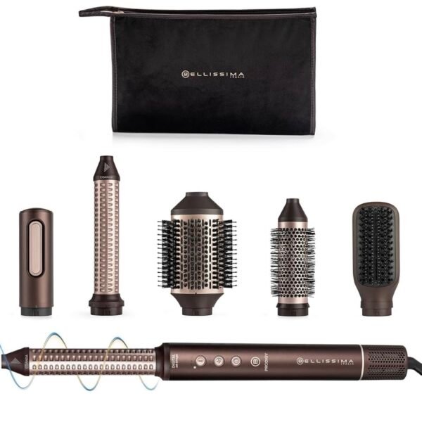Bellissima Brosse Soufflante Styler Prodigy 1200W Pré Séchage, Boucles, Ondulations