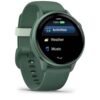 Garmin vívoactive 6 - Montre connectée avec GPS Forme & santé avec écran Ultra-Lumineux - Jasper Green avec boîtier Vert Sapin
