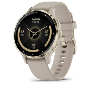 Garmin Venu 3S – GPS Fitness Smartwatch with Bluetooth Calling and Voice Assistant, Ultra-Sharp 1.3 inch/1.1 inch & HRM-Pro Plus – Premium Chest Strap
