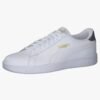 PUMA Mixte Smash V2 L Baskets Puma White Puma White Peacoat