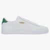 PUMA Mixte Smash V2 L Baskets Puma White Puma White Amazon Green Puma Team Gold