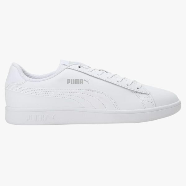 PUMA Mixte Smash V2 L Baskets Puma White Puma White