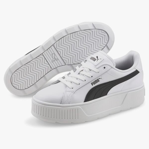 PUMA Femme Karmen L Basket White Black