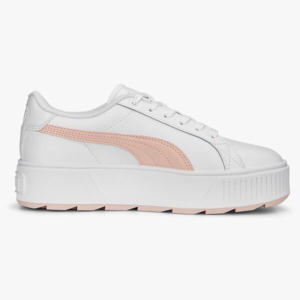 PUMA Femme Karmen L Basket White Rose Dust Silver
