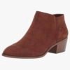 Amazon Essentials Bottines Cognac Femme