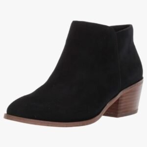 Amazon Essentials Bottines Noir Micro Suède Femme