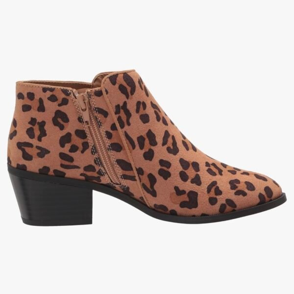 Amazon Essentials Bottines Rosé Léopard Femme