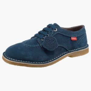 Kickers Femme Karma Plat Oxford Bleu