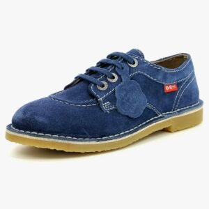 Kickers Femme Karma Plat Oxford Bleu Clair