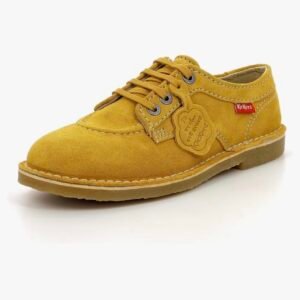 Kickers Femme Karma Plat Oxford Jaune