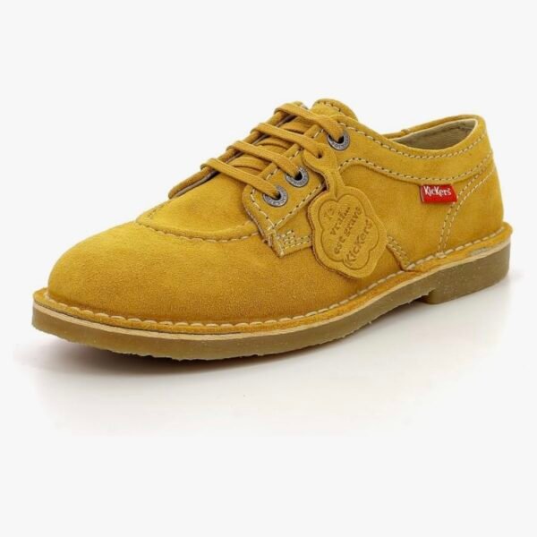Kickers Femme Karma Plat Oxford Jaune