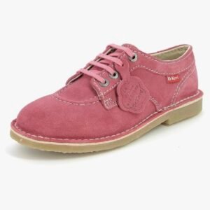 Kickers Femme Karma Plat Oxford Rose Clair Coral