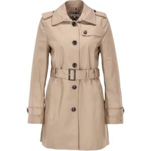 TOMMY HILFIGER Veste Femme Heritage Single Breasted Trench