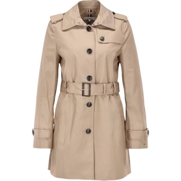 TOMMY HILFIGER Veste Femme Heritage Single Breasted Trench