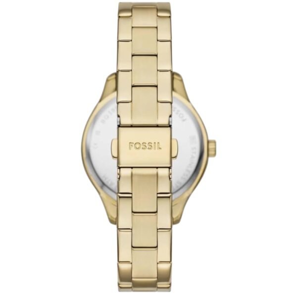 Fossil Femme Analogique Quartz Montre avec Bracelet en Acier allié BQ3961