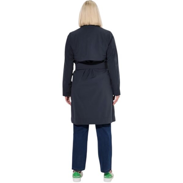 Ulla Popken Hyprar Softshell-Trenchcoat, Wasserabweisend, Gürtel Manteaux Femme