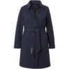 Ulla Popken Hyprar Softshell-Trenchcoat, Wasserabweisend, Gürtel Manteaux Femme